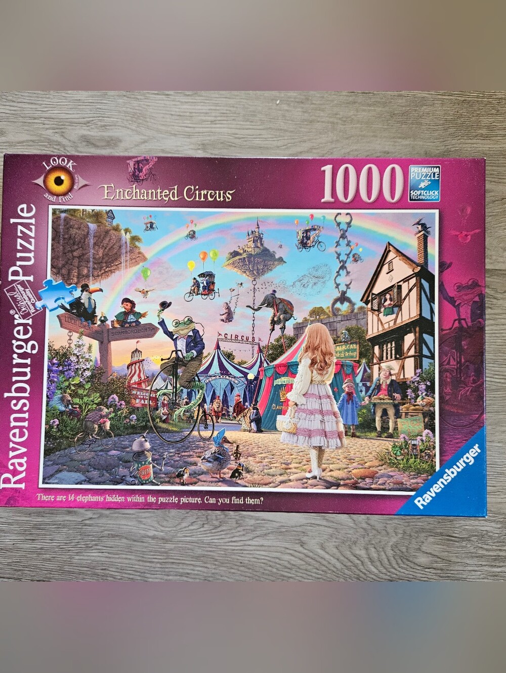 Ravensbursger 1000 Piece Puzzle "Enchanted Circus"